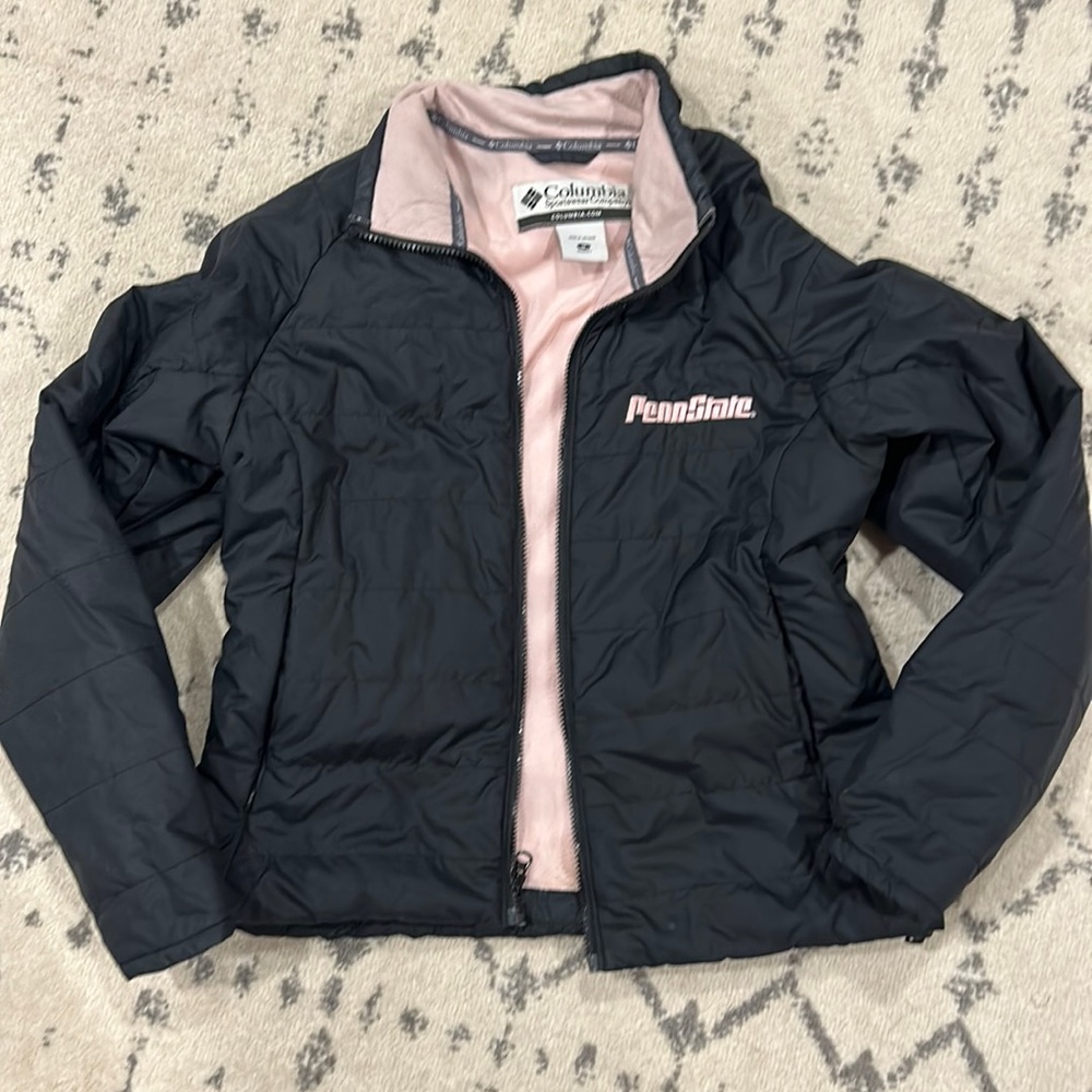 Penn state Columbia puffer jacket